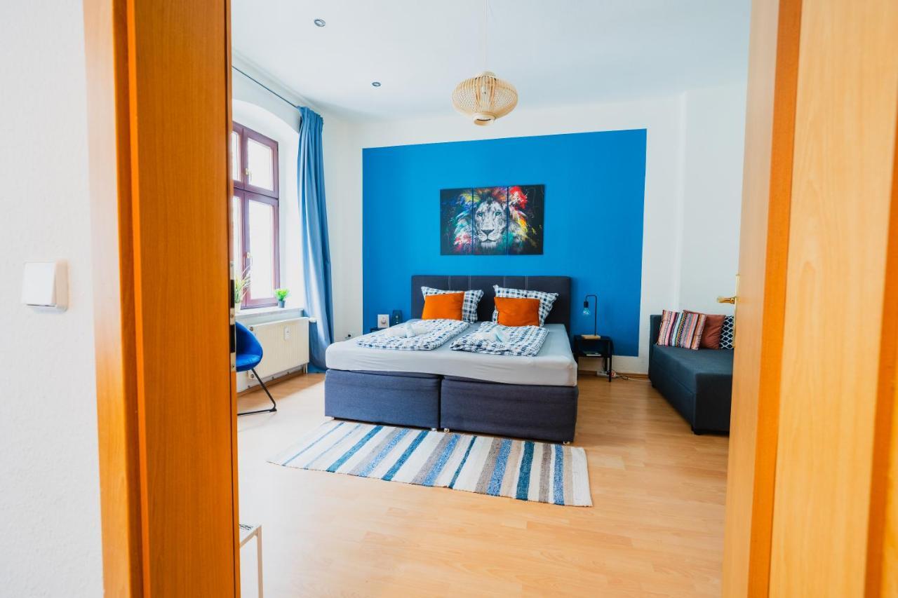 Blue Chili 08 - Magdeburg 2-Zimmer Altbau, Wi-Fi, 5 Pax Экстерьер фото