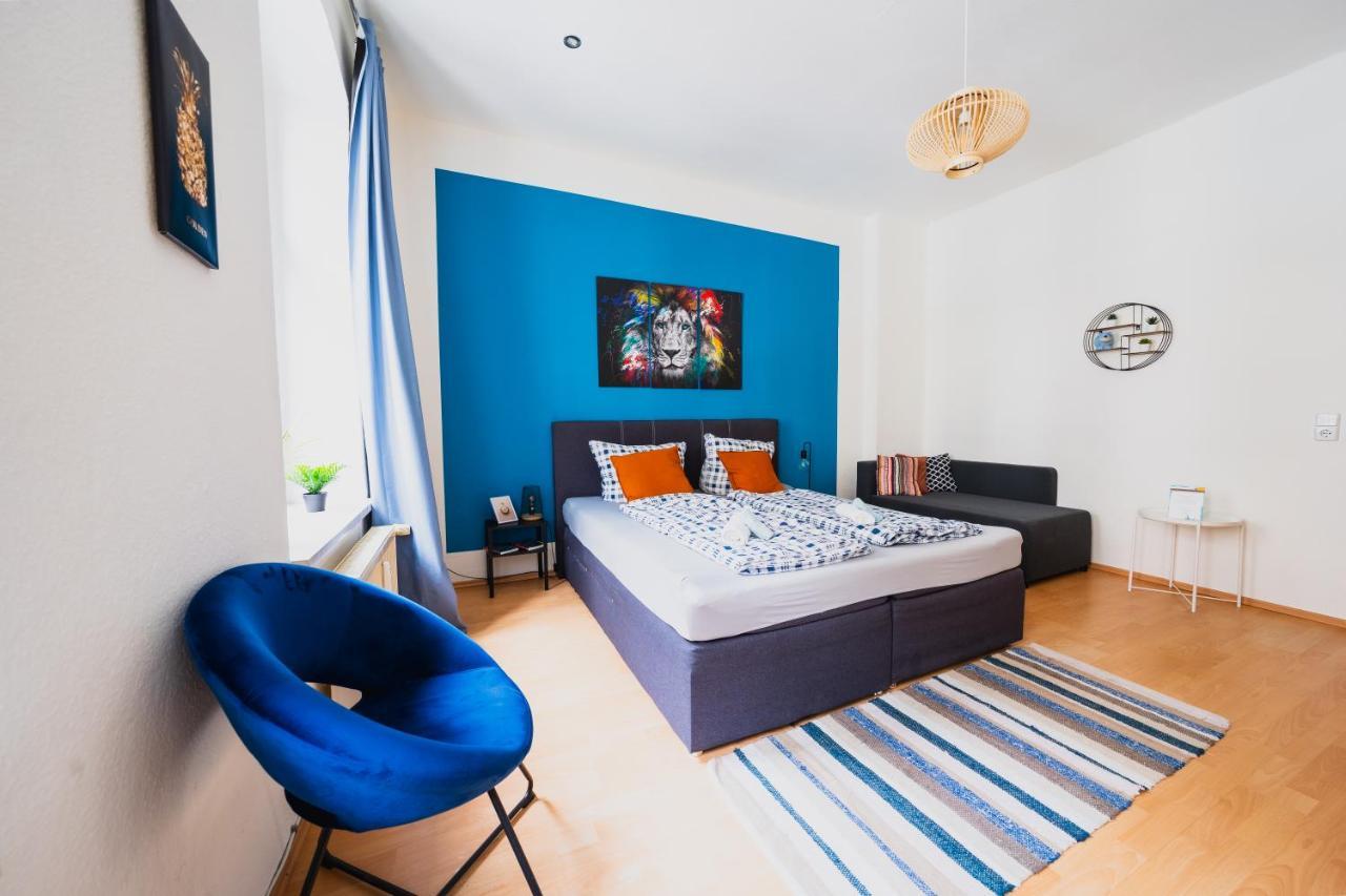 Blue Chili 08 - Magdeburg 2-Zimmer Altbau, Wi-Fi, 5 Pax Экстерьер фото